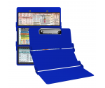 WhiteCoat Clipboard® Trifold - Blue Food Industry Edition
